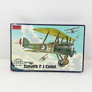 Roden Ro 053 1/72 Sopwith F.1 Camel w Bentley Plastic Model Kit NIB